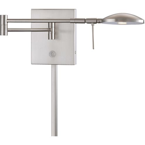 George's Reading Room 1 Light 14.75 inch Swing Arm Light/Wall Lamp