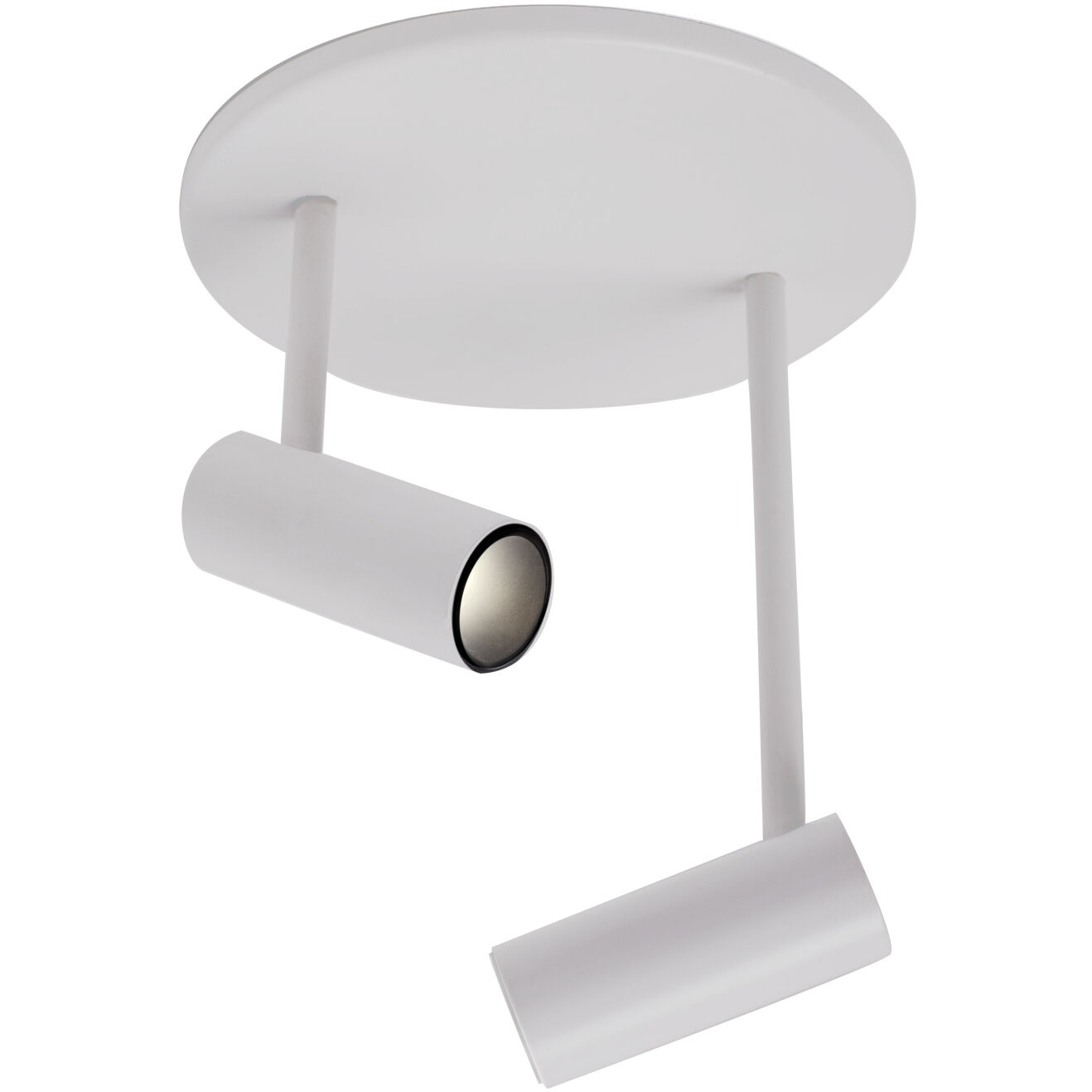 Downey LED 4.38 inch White Semi-Flush Mount Ceiling Light
