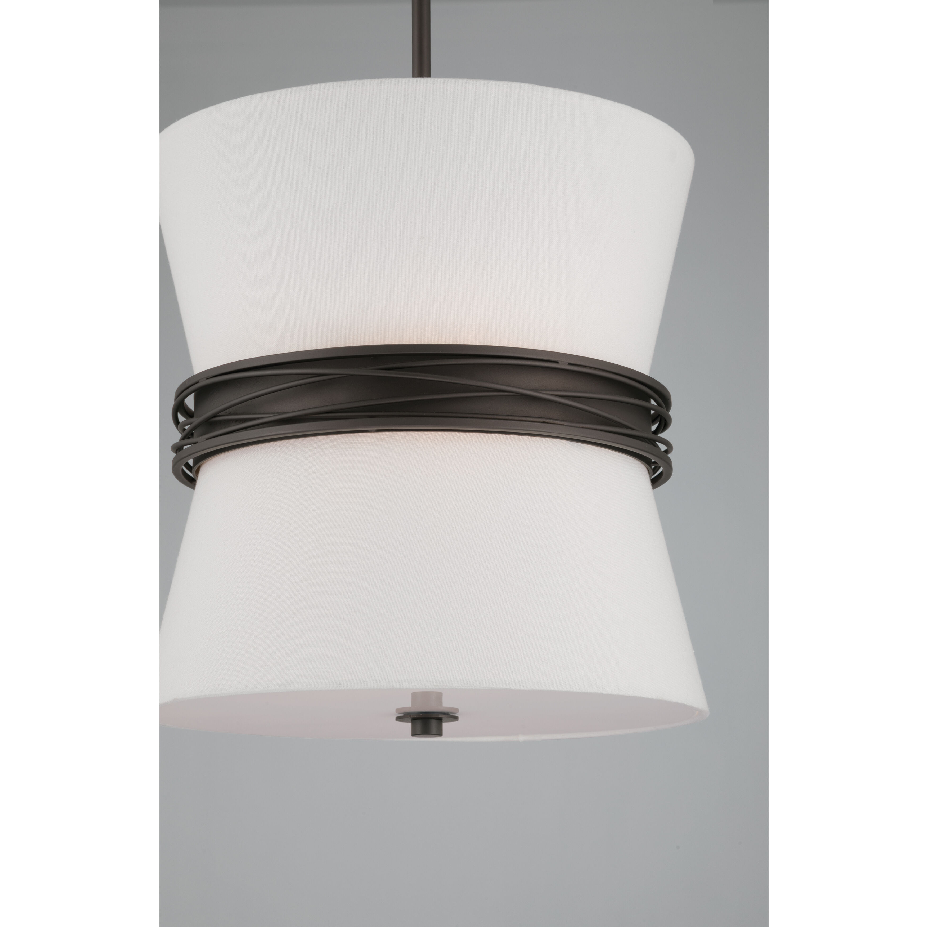 Dalvor 3 Light 14 inch Dark Bronze Pendant Ceiling Light