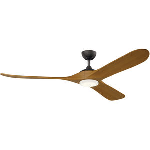 Mylo 70 inch Anvil Iron with Honey Maple Blades Ceiling Fan