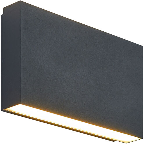 Weston LED 5.13 inch Matte Black Outdoor Wall Light