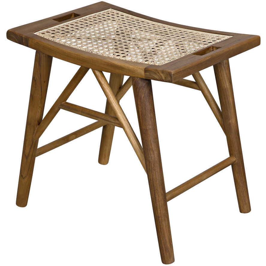 Murphy 18 inch Clear Coat Flat Stool