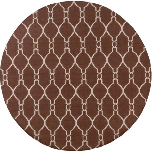 Fallon 96 X 96 inch Dark Brown, Beige Rug