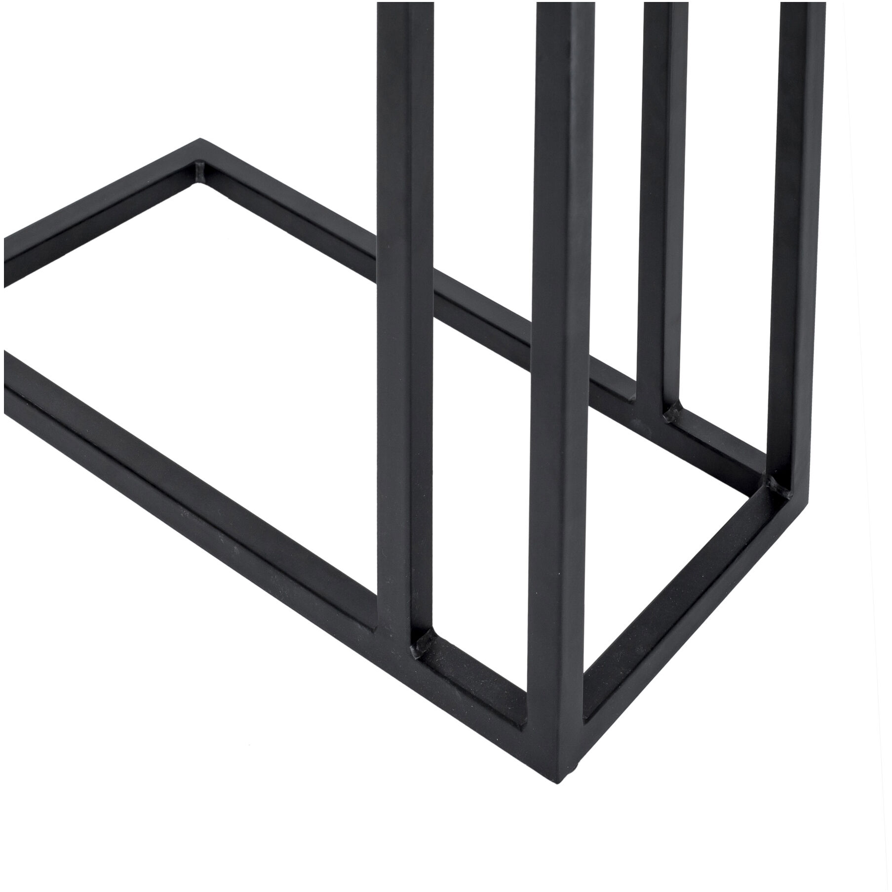 Mila 24 X 16 inch Natural C Shape Side Table