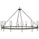 Ana 12 Light 58 inch Black Oxide Chandelier Ceiling Light