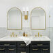 Lena 2 Light 10 inch Vibrant Gold Sconce Wall Light