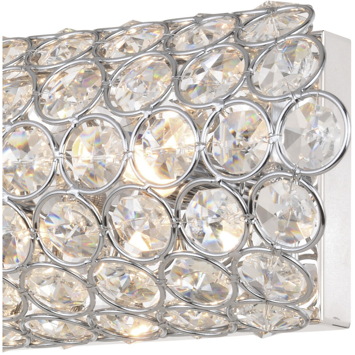 Erin 4 Light 22.5 inch Chrome Bathroom Light Wall Light