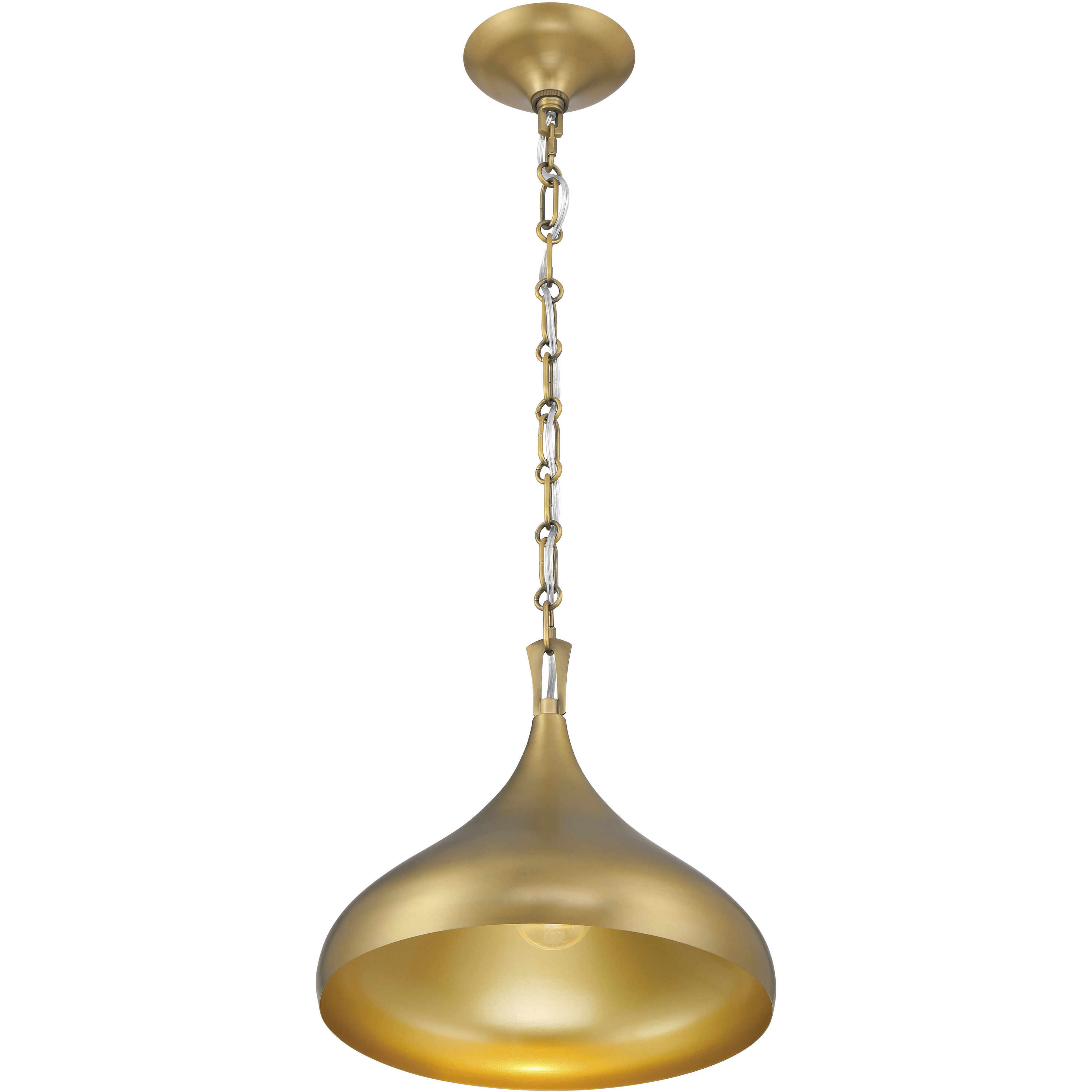 Cedar Lane 1 Light 12.75 inch Legacy Brass Pendant Ceiling Light