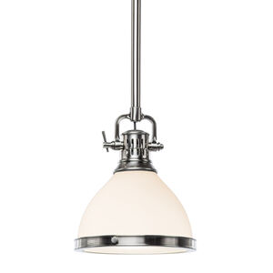 Randolph 1 Light 7 inch Satin Nickel Pendant Ceiling Light