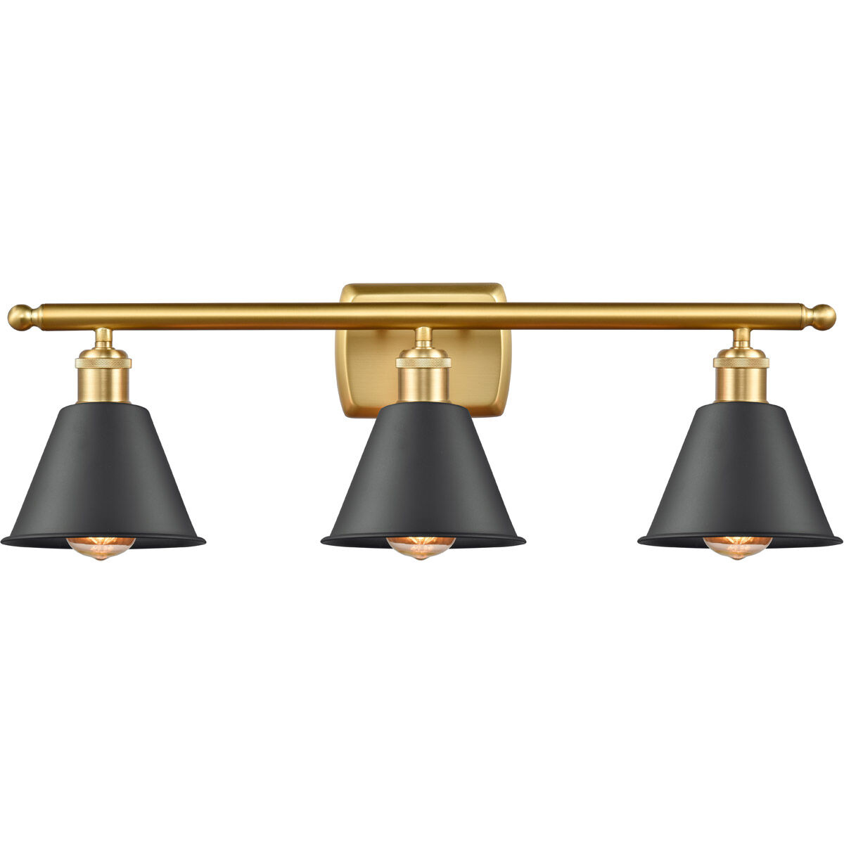 Ballston Smithfield LED 26 inch Satin Gold Bath Vanity Light Wall Light