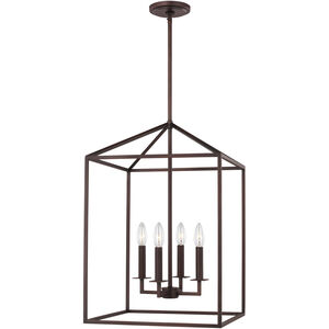 Perryton 4 Light 15.50 inch Foyer Pendant