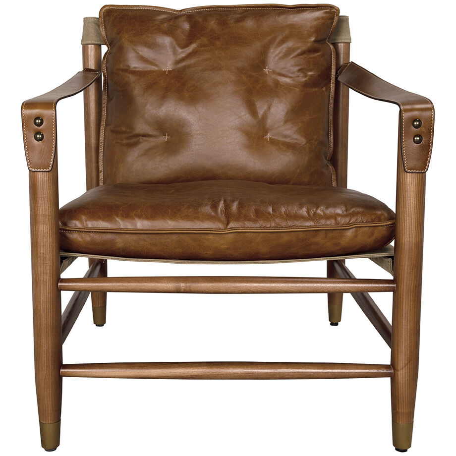 Luther Cuba Brown Occasional Chair