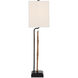 Antigone 32 inch 150.00 watt Antique Brass/Black Table Lamp Portable Light