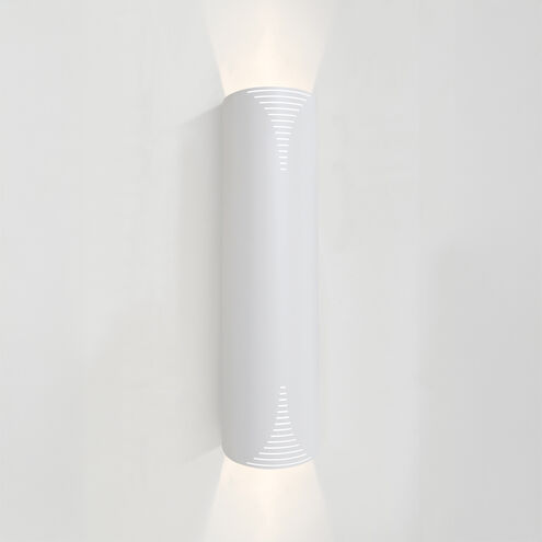 Edge 24 LED 24 inch White Outdoor Sconce