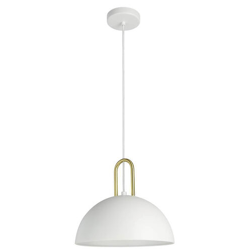 Calmanera 1 Light 10 inch White Pendant Ceiling Light