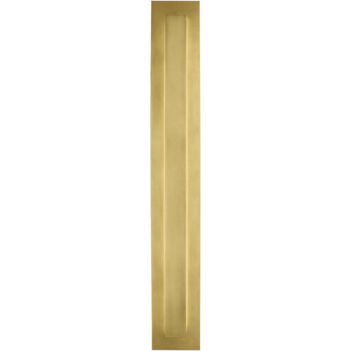 Sean Lavin Aspen LED Natural Brass Outdoor Wall Light, Integrated LED