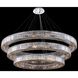 Rondelle 56 Light 72 inch Polished Chrome Pendant Ceiling Light