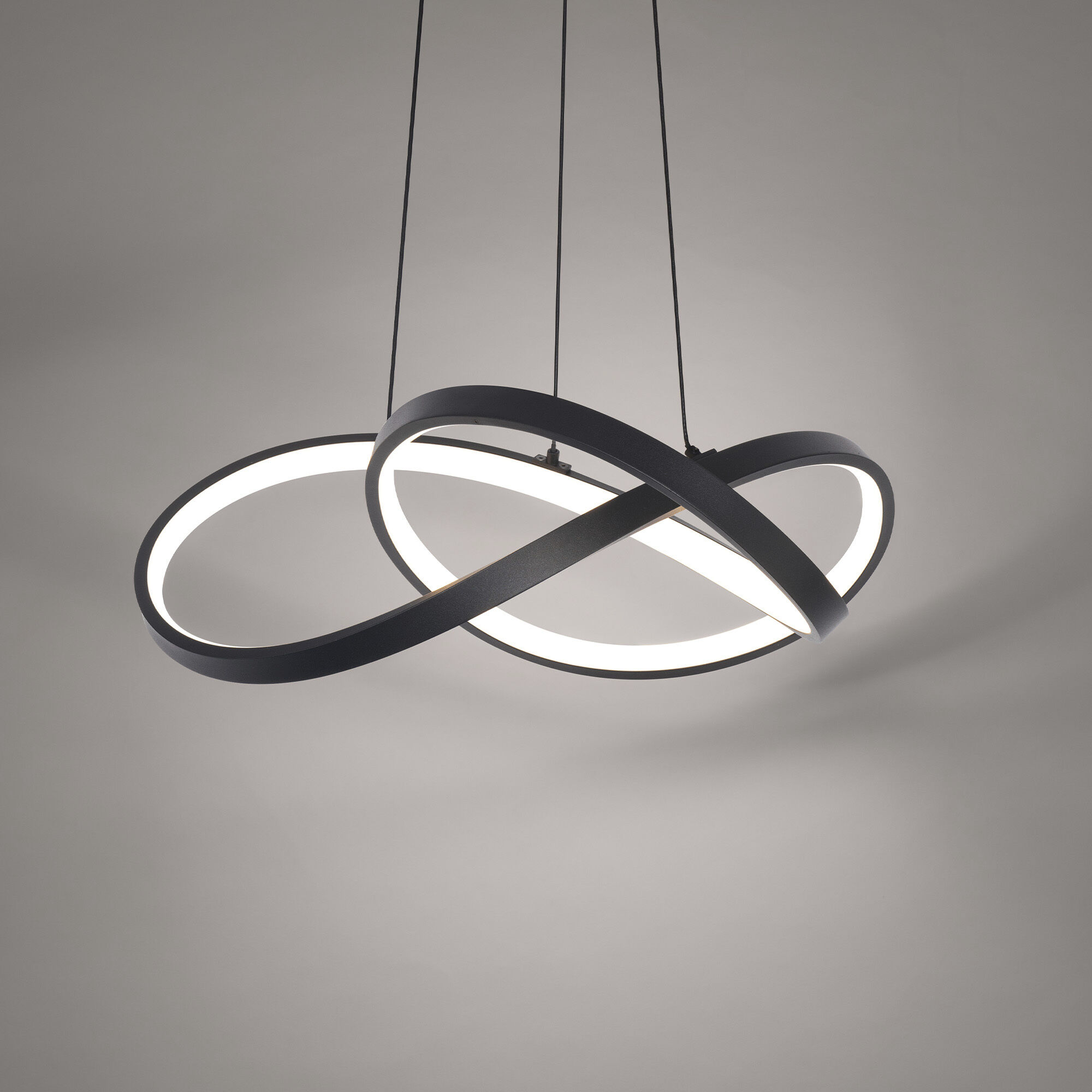 Vornado LED 18 inch Black Pendant Ceiling Light, dweLED