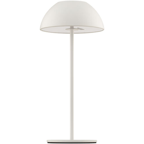 Channing 11 inch 2 watt White Rechargeable Table Lamp Portable Light