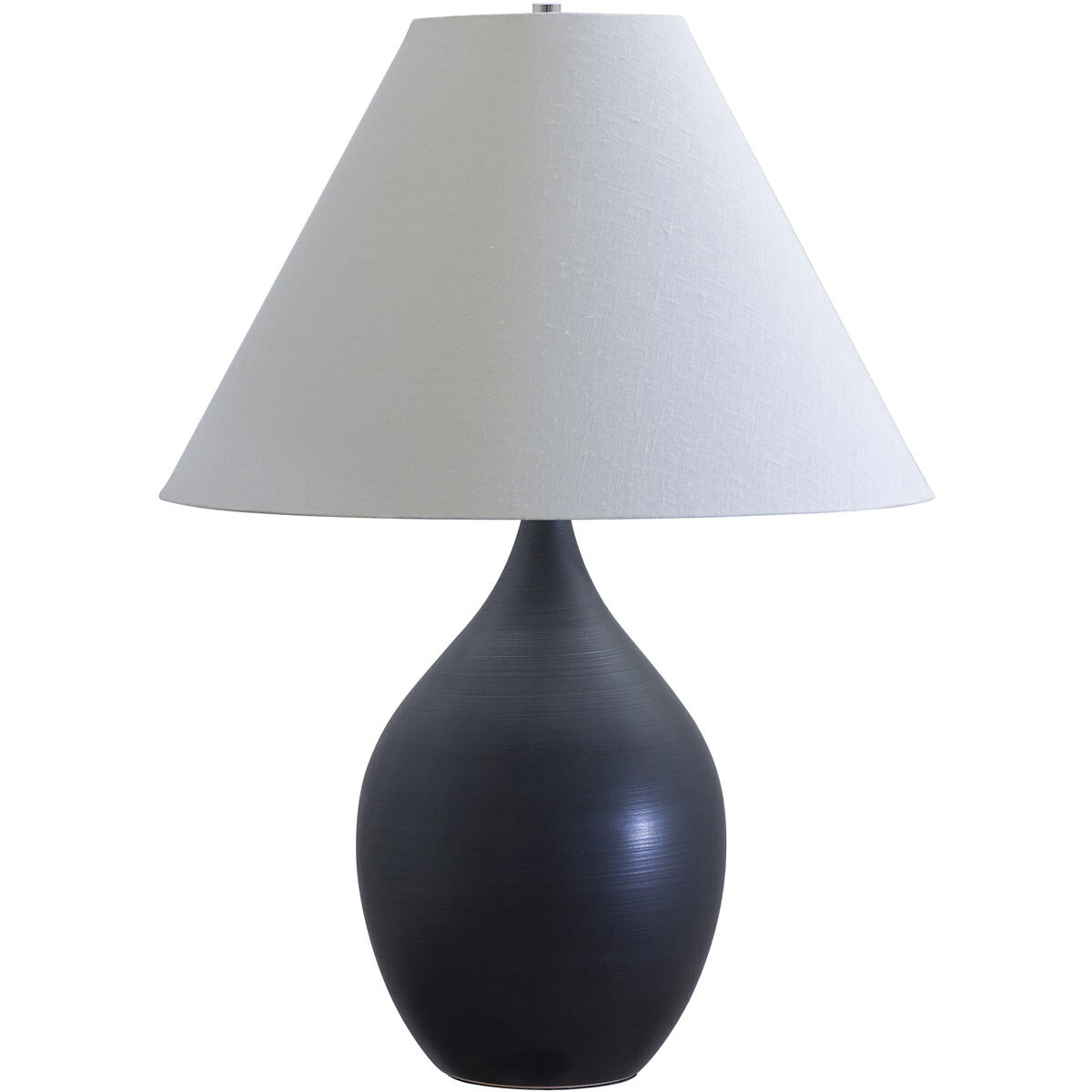Scatchard 28 inch 250 watt Black Matte Table Lamp Portable Light