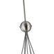 Moonlight 7 Light 18.9 inch Satin Nickel Pendant Ceiling Light