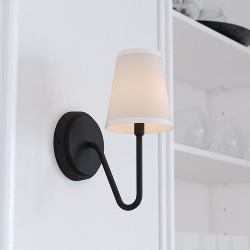 Briar LED 5 inch Matte Black Wall Light