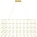 Argyle Ave. LED 18 inch Gold Chandelier Ceiling Light