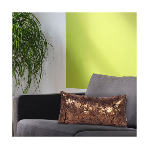 Kidney 22 inch Gold Cougar Pillow