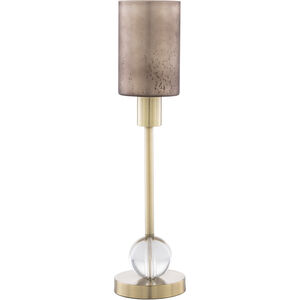Jacob 20.5 inch 40 watt Brass Table Lamp Portable Light