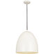 Z-Studio 3 Light 19 inch Satin White Pendant Ceiling Light in Matte White