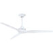 Spitfire Matte White Fan Motor