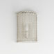 Cestino 1 Light 8.25 inch Weathered White Wall Sconce Wall Light