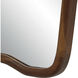 Reverie 35.75 X 23.75 inch Walnut Wall Mirror
