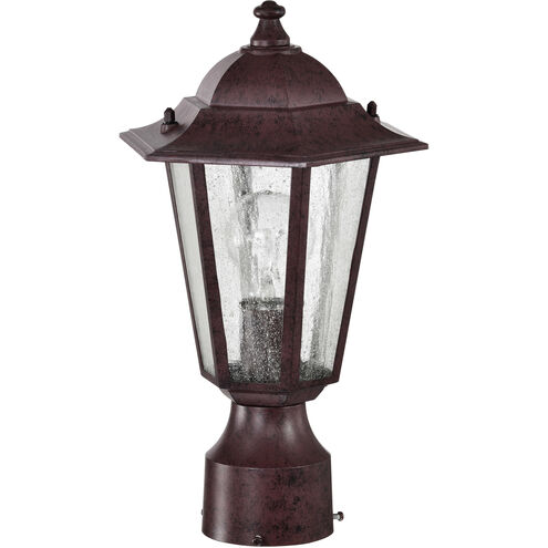 Cornerstone 1 Light 14 inch Old Bronze Outdoor Post Lantern
