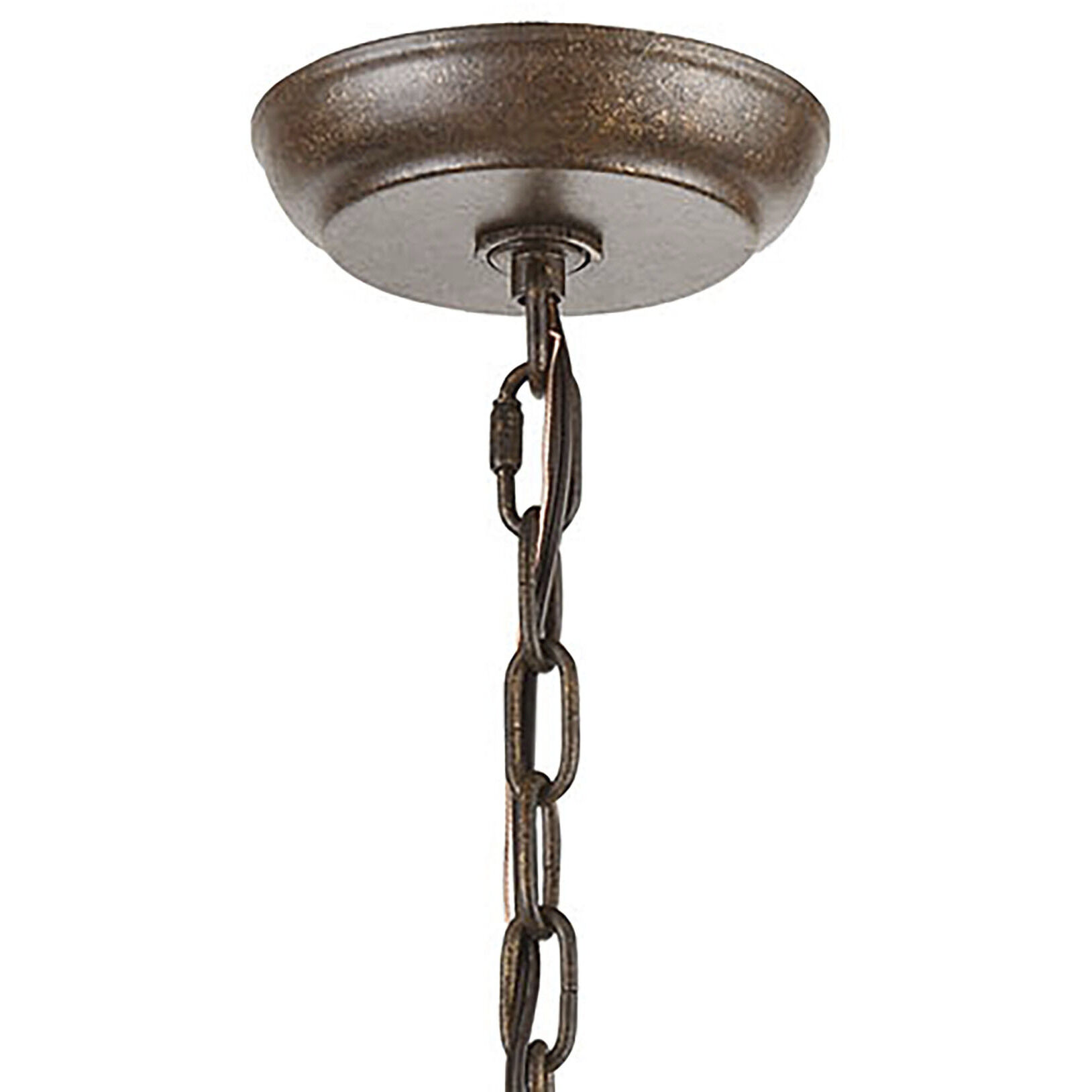 Crislett 6 Light 25 inch Sunglow Bronze Chandelier Ceiling Light