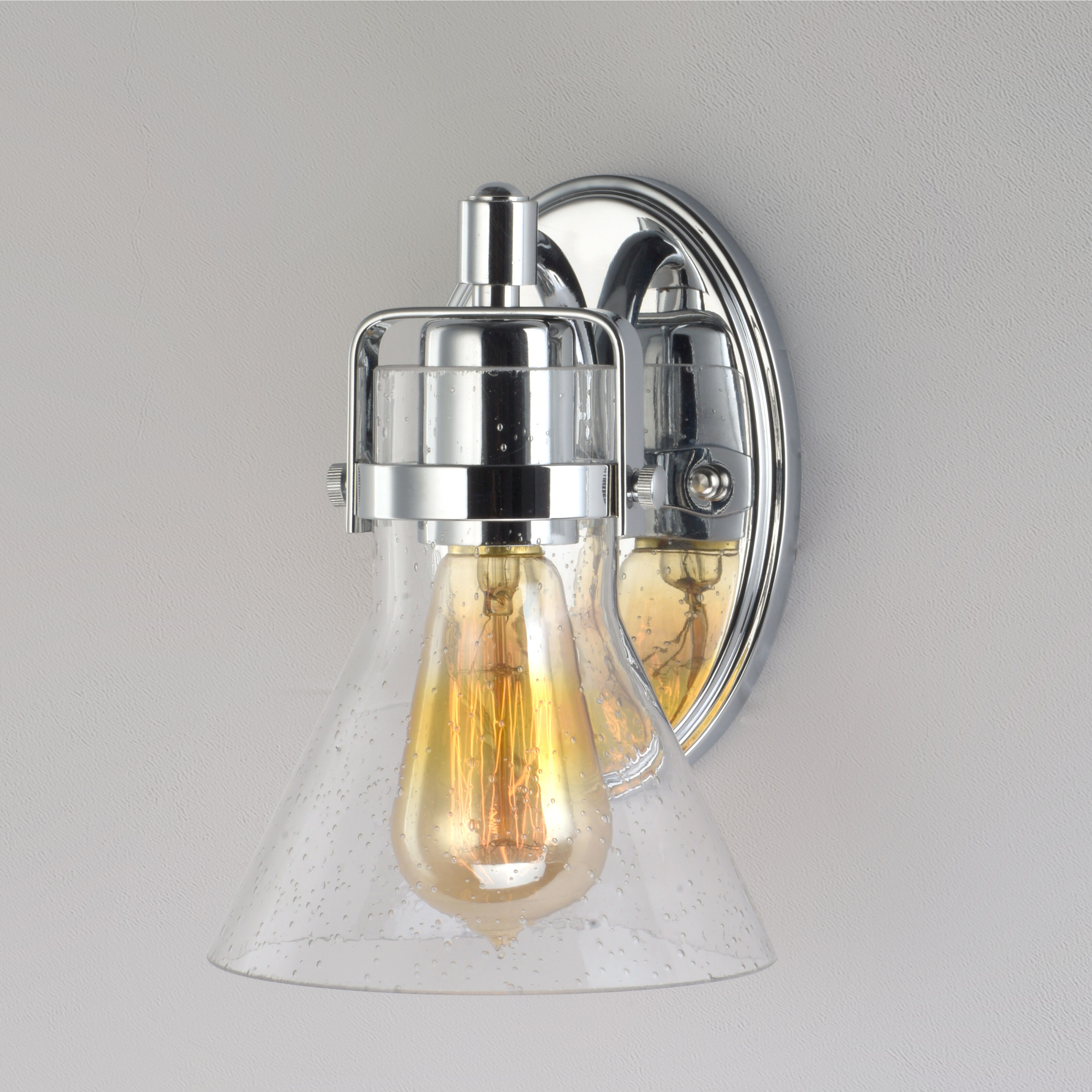 Seafarer 1 Light 6 inch Polished Chrome Wall Sconce Wall Light in Without Bulb