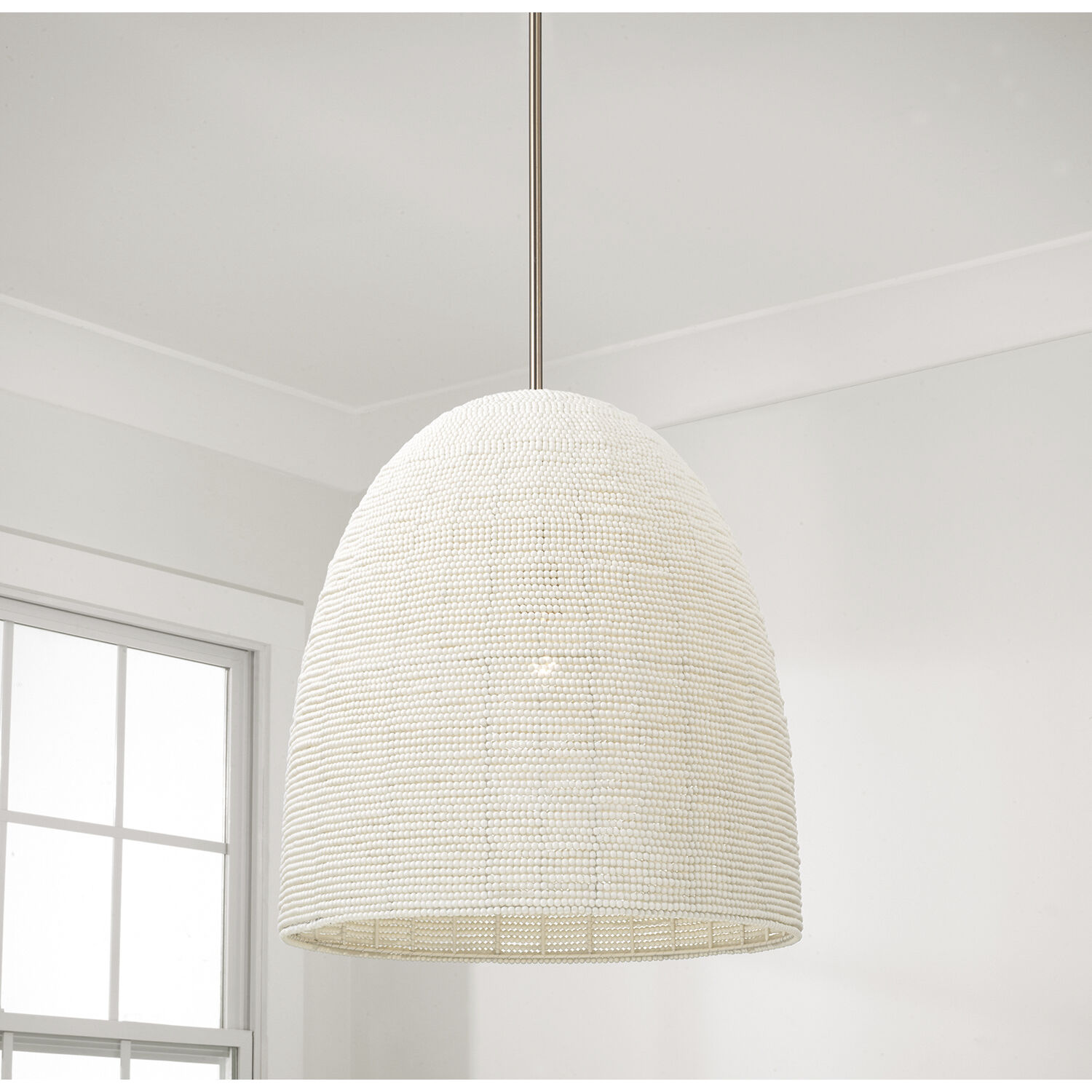 Natalia 1 Light 18 inch Aged Brass Pendant Ceiling Light