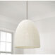 Natalia 1 Light 18 inch Aged Brass Pendant Ceiling Light