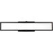 Pax LED 24 inch Matte Black Vanity Light Wall Light