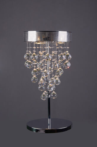 Canada 24 inch 50.00 watt Chrome Table Lamp Portable Light
