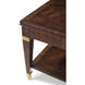 Woolfe 52.25 X 32.25 inch Cambridge Cocktail Table, Wooden, Marlborough by Alexa Hampton