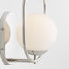 Belmont 1 Light 7.5 inch Polished Nickel Wall Mount Wall Light
