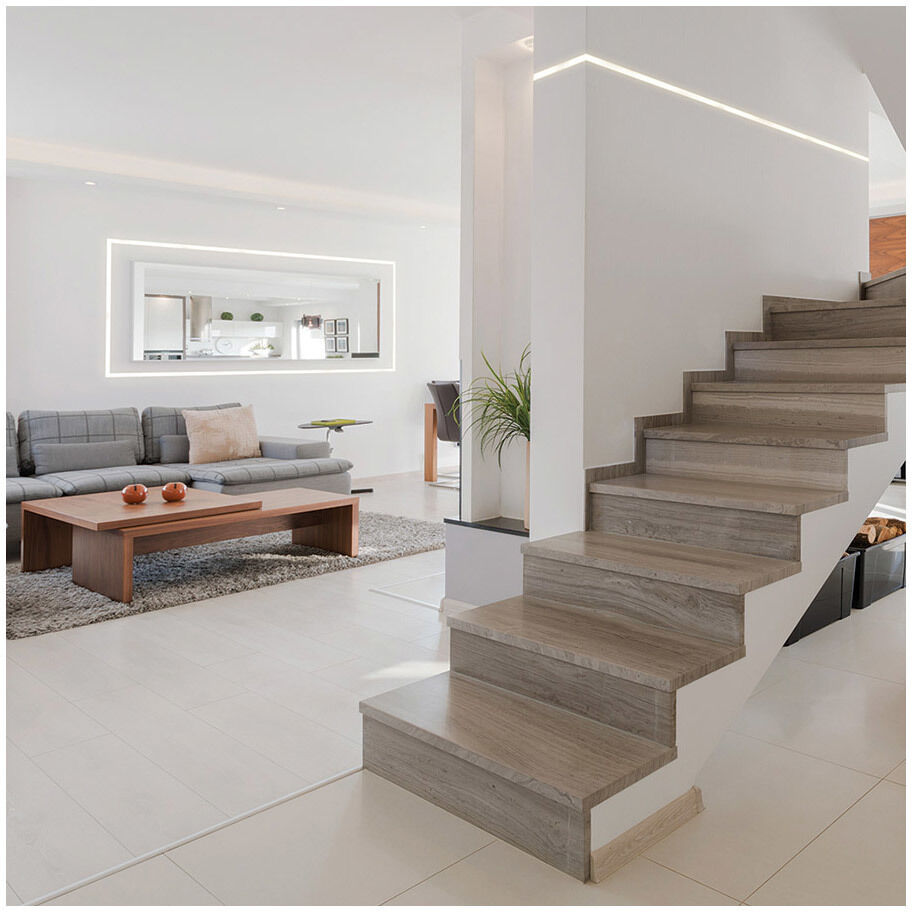 Linear Recessed White Tape Light Accessory