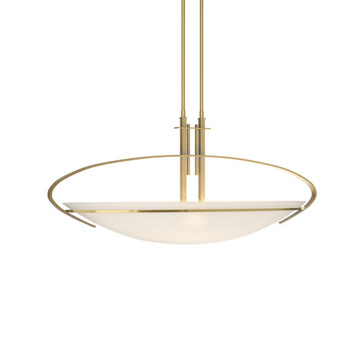 Mackintosh 2 Light 32.5 inch Modern Brass Pendant Ceiling Light