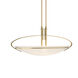 Mackintosh 2 Light 32.5 inch Modern Brass Pendant Ceiling Light