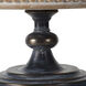 Anita Weathered Black and Broze and Whitewash Natural Table Décor
