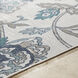 Alfresco 67 X 43 inch Pale Blue Outdoor Rug in 4 X 6, Rectangle
