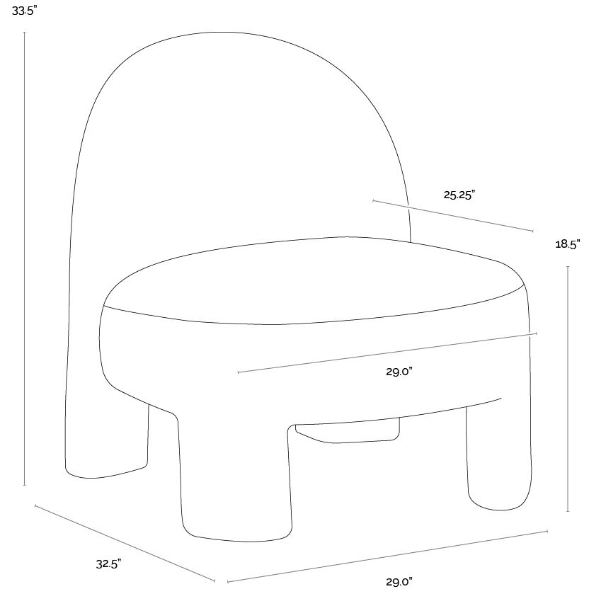 Myrtle Opera Spice Lounge Chair