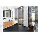Flannigan LED 35.38 inch Matte Black Bath Vanity Light Wall Light