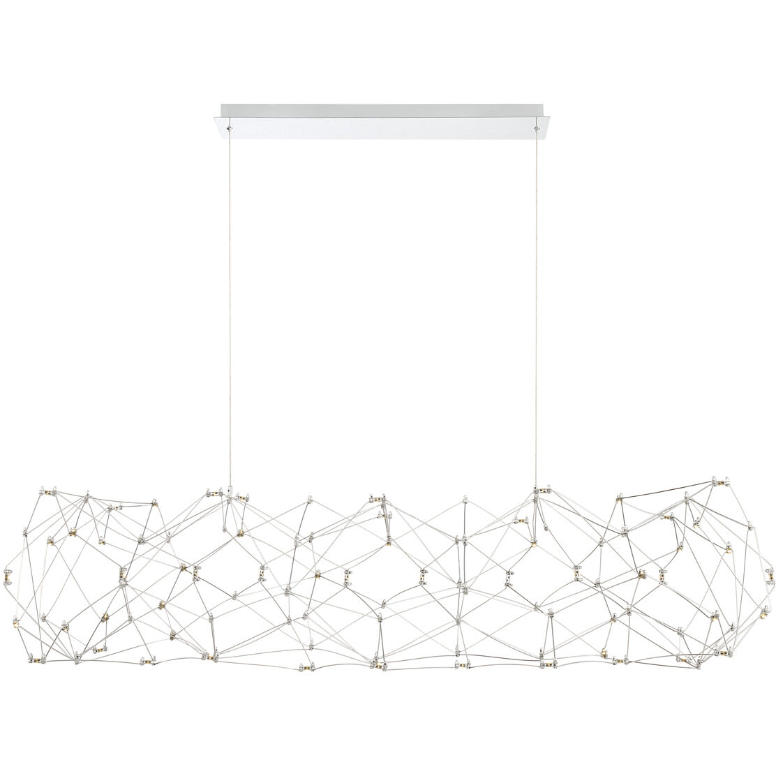 Leonardell LED 21.75 inch Chrome Chandelier Ceiling Light